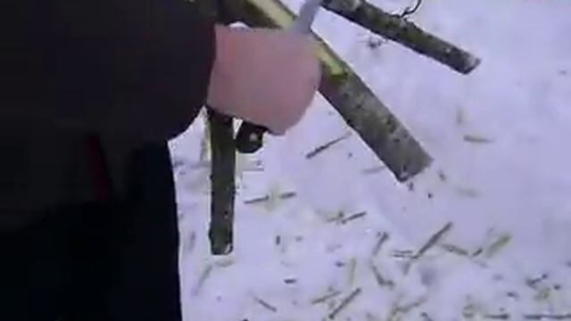 Вешалки и поделки из сучков осины 2 - чистим и сушим древесину смотреть онлайн