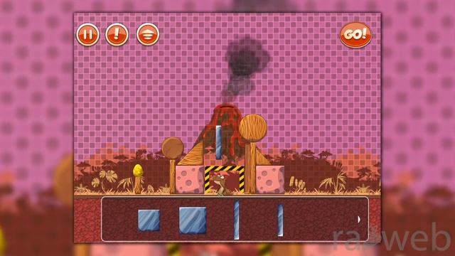 Save the Dino (iOS) Constructrix Playthrough - Area 5: Lava - Level 6 смотреть онлайн