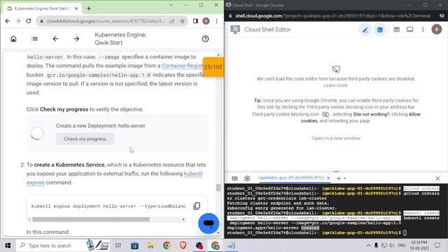 Kubernetes Engine: Qwik Start | GSP100 | Google Cloud Study Jams | GDSC GES-COENGG смотреть онлайн