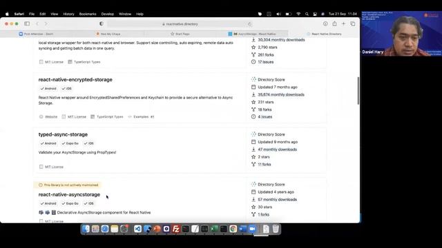 React Native week 5 - Local Storage смотреть онлайн