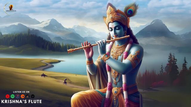 Beautiful Krishna Flute ||  Indian Flute Music Relieves Stress, Anxiety And Depression