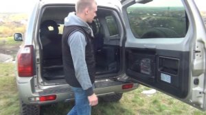 Mitsubishi Pajero 3 .  Испытания  бездорожьем