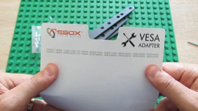 Unboxing SBOX ETV90024 From 100 To 200/300 VESA Adapter TV Support