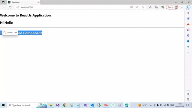 ReactJs First Tutorial - Introduction, Installation First Example, Button Click смотреть онлайн