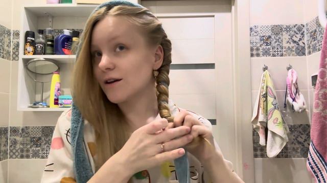 Локоны на ночь без бигудей и плойки. Лайфхак из тик тока. Кудри в домашних условиях. смотреть онлайн