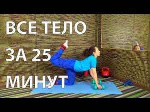 Тренировка всего тела за 25 минут