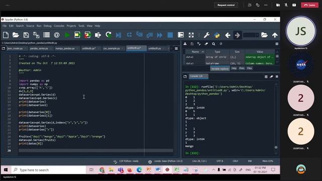 2-WEEK HANDS-ON WORKSHOP ON PYTHON | Day-8 смотреть онлайн