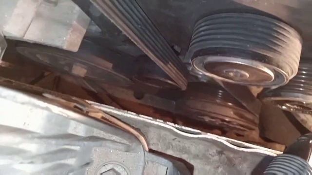 Chevrolet Cruze 2.0 belt rotation ||power steering pump, A/C compressor || смотреть онлайн