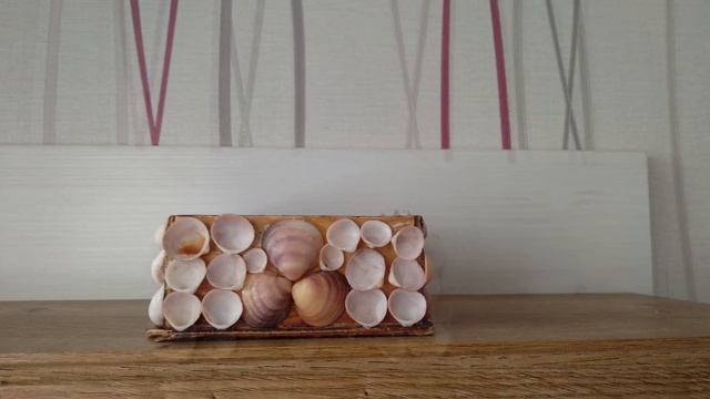 DIY/Идея для декора шкатулки/Храним красиво/Винтаж/Ракушки/Интерьер/Декор коробки/ Декор жемчугом/ смотреть онлайн