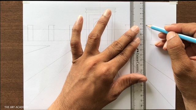 How to Draw a Garden in One-Point Perspective смотреть онлайн