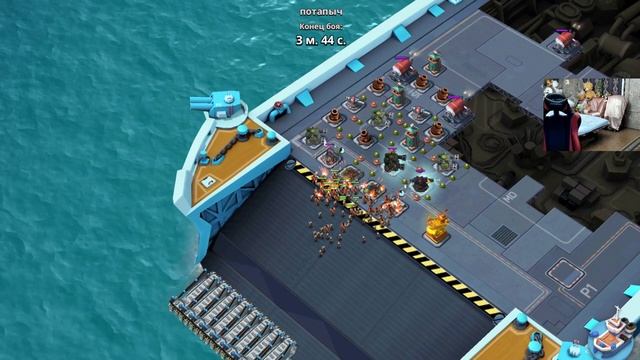 Boom Beach Бум Бич Развиваем базу с нуля (часть 270) смотреть онлайн