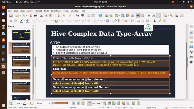 Hive array example смотреть онлайн