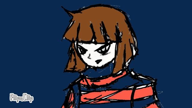 Undertale Animation - Frisk Vs. Asriel