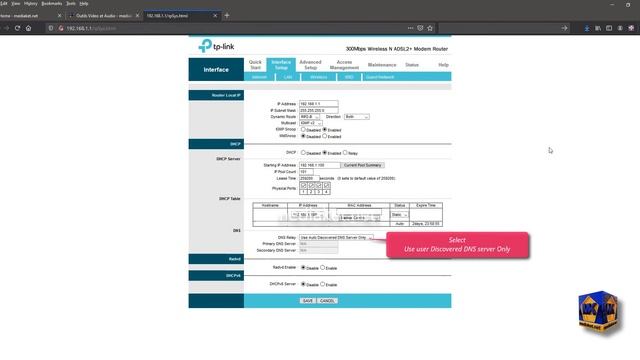 TP-LINK TD-W8961N modem router - How to change DNS servers смотреть онлайн