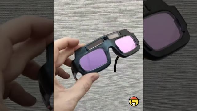 Очки хамелеон TX 012 для сварщика. Пример сварки. смотреть онлайн