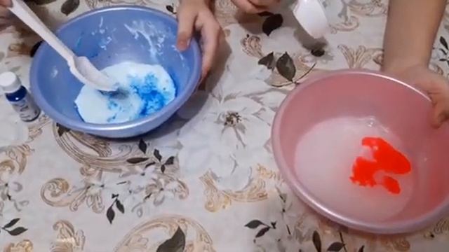 У кого круче слайм??? смотреть онлайн