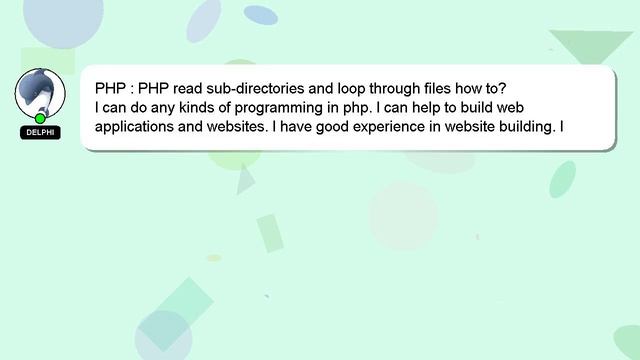 PHP : PHP read sub-directories and loop through files how to? смотреть онлайн