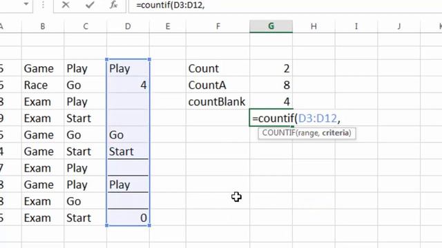 Secret excel formula to count only text cell | how to count cells with specific text in hindi смотреть онлайн
