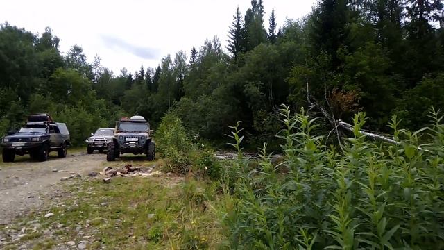 Обратный путь на Вижай. Проверка брода на Тошинке 01.08.2019 г. смотреть онлайн