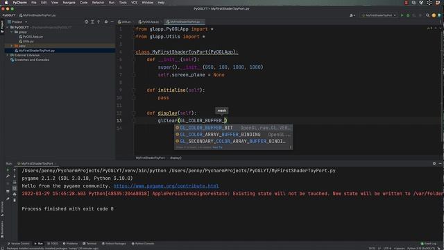 Learn to use ShaderToy Shaders in Python with OpenGL Part 3 смотреть онлайн
