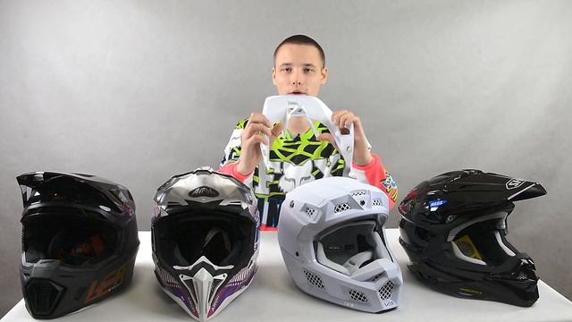 Выбираем лучший кроссовый шлем. смотреть онлайн