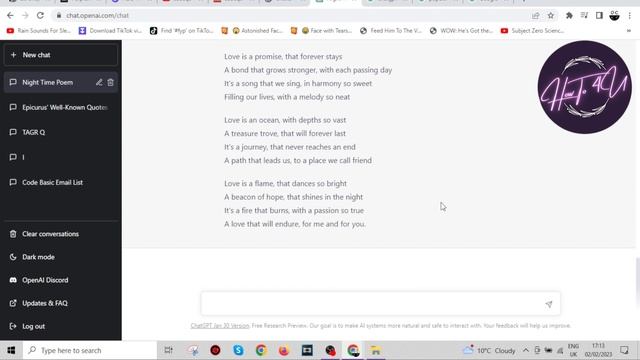 How To Use ChatGPT To Write AMAZING Poetry! (Open AI) смотреть онлайн