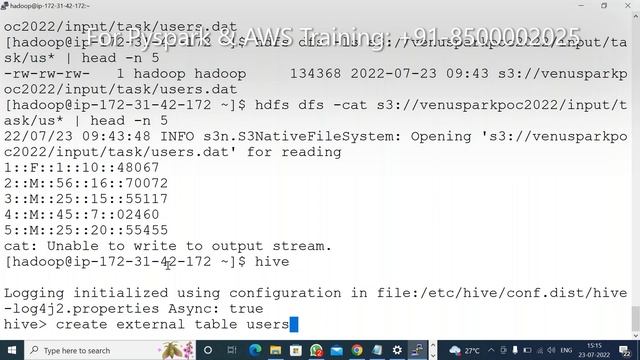 Multi delimiter data processing using Hive смотреть онлайн