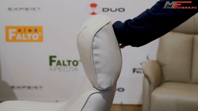 Кресло с реклайнером и подставкой для ног Relax Presidente. Видеообзор. смотреть онлайн