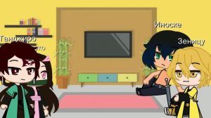 //Реакция Клинок рассекающий демонов на Наруто//