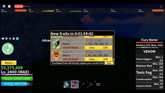 NEW MIRAGE ISLAND STOCK BLOX FRUITS advanced dealer смотреть онлайн