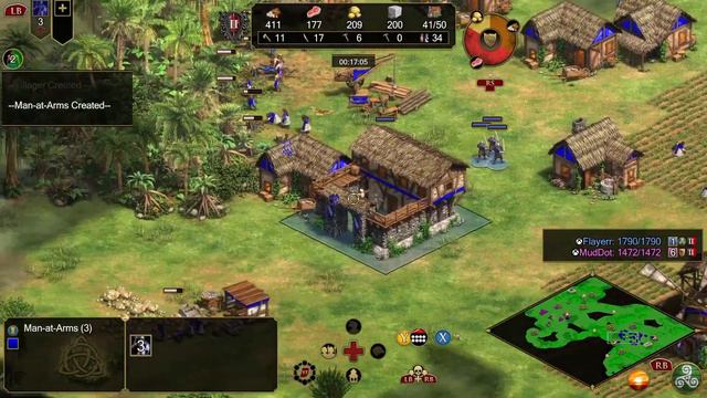 Age of Empires 2 Xbox Ranked 1v1 Heavy MAA Rush смотреть онлайн