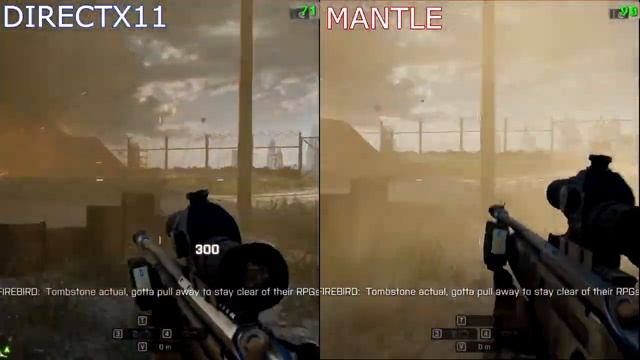 Battlefield 4 - Mantle vs DirectX Comparativa de Rendimiento (1080p Test) смотреть онлайн