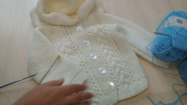 Кофточка для малыша спицами. Вяжем реглан снизу. Анонс мастер-класса смотреть онлайн