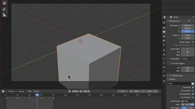 2 способа ускорения/замедления анимации, промежуточные кадры в Blender 2.8 смотреть онлайн