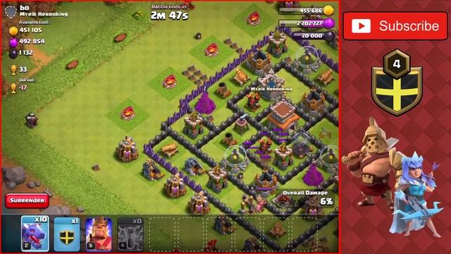 COMPLETELY MAXED OUT TOWN HALL 7!!! | Farm to Max Town Hall 7 смотреть онлайн