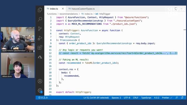 Unifying data with Hasura GraphQL Engine & Azure functions смотреть онлайн