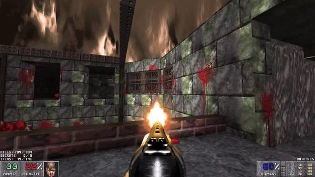 MEATGRINDER (Doom 3 Textures) | Doom 2 REDUX - MAP02 (Extra Violence) | 4K/60 смотреть онлайн