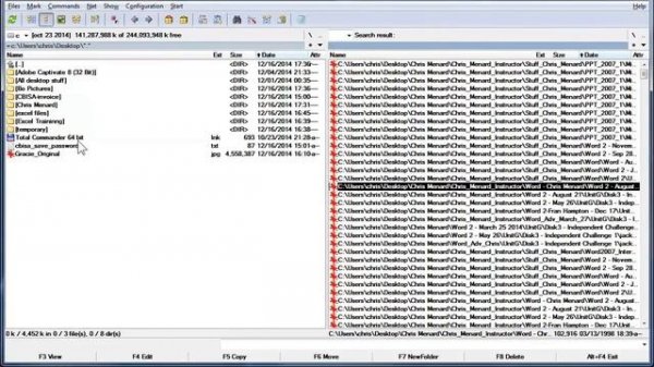 Copy folder structure and files with Total Commander and Tree Copy Plus