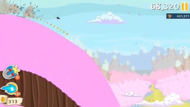 『Ski Safari: Adventure Time』Gameplay смотреть онлайн