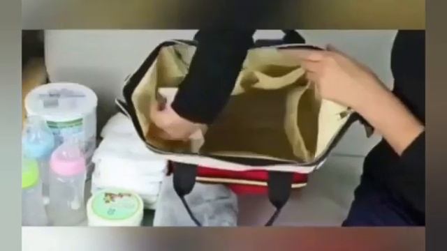 Рюкзак для мамы. Мамина сумка для прогулок с малышом. смотреть онлайн