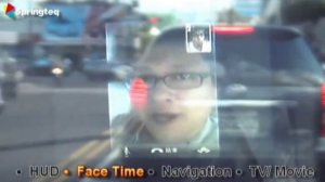 Проекция на лобовое стекло