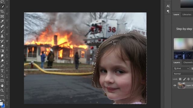 I Accidentally Became A Meme: Disaster Girl