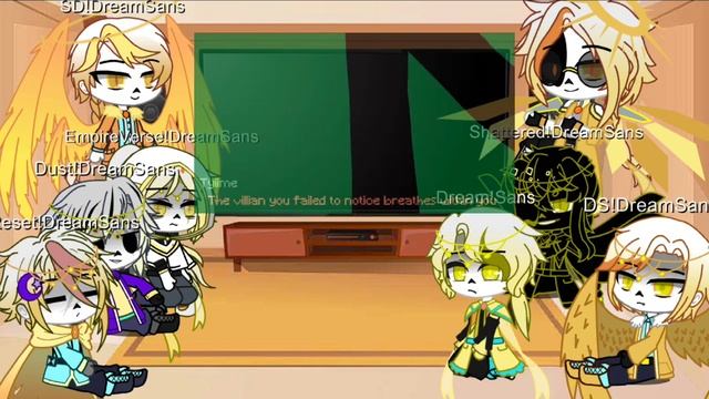 Dream Sans AUs react to Dream(MCYT) || Original || My AU || Part 1 смотреть онлайн