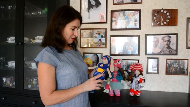 Текстильная кукла Интерьерные куклы своими руками. смотреть онлайн