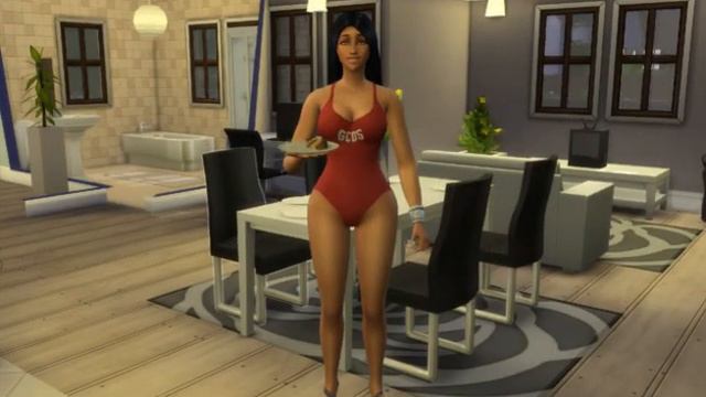 Sims 4 Weight Gain - Nicole Pt 1 смотреть онлайн