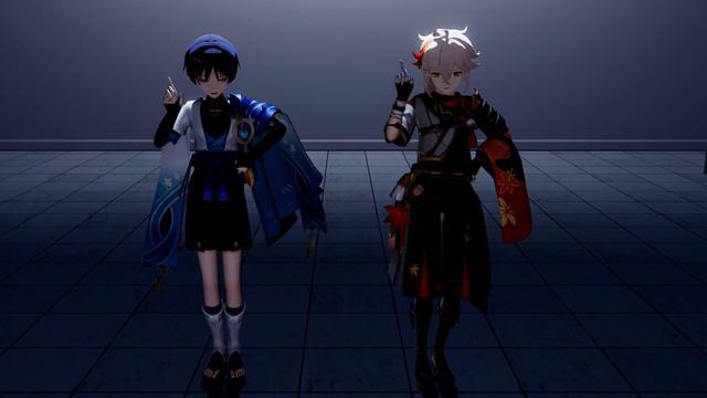 【原神MMD】愛包ダンスホール【放浪者/楓原万葉】