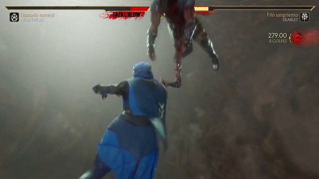 MORTAL KOMBAT 11 [NIGHTWOLF] vs [SKARLET] смотреть онлайн