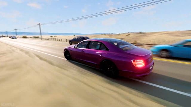 DANGEROUS Driving and Crashes on Bentley Flying Spur - BeamNG.Drive смотреть онлайн