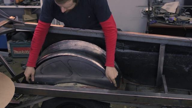 Сделали крылья с нуля на волгу пикап смотреть онлайн