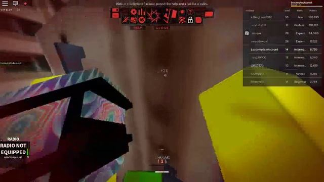 Roblox Parkour How to Get 1000 Exp Fast смотреть онлайн